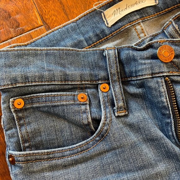 Madewell Cali Demi Boot Jeans Raw Hem Edition 24 - Picture 1 of 9